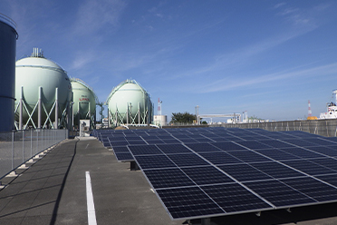 東邦液化ガス名港LPG基地さま オンサイト太陽光発電システム（PPAモデル）導入工事